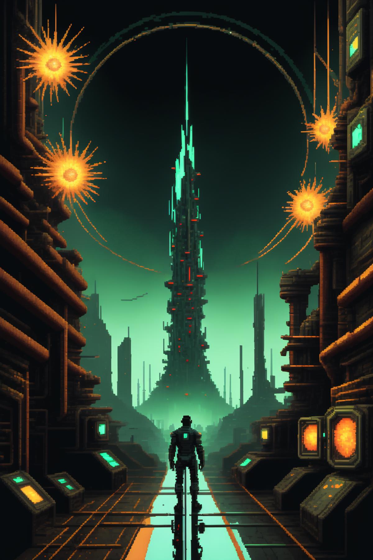 Sci-fi Pixels image by Ciro_Negrogni