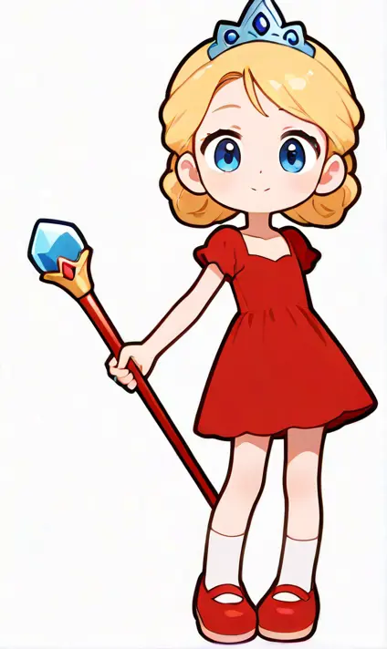 Thick Outline Style Cute Lora XL