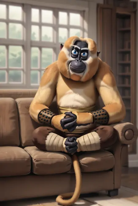 Master Monkey (Kung Fu Panda) for PonyXL