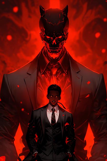 (red theme, red gradient,:1.2) redshift,red, looking at viewer, short hair, open mouth, shirt, black hair, long sleeves, 1girl, jacket, yellow eyes, white shirt, upper body, flower, female focus, necktie, collared shirt, vest, coat, glowing, rose, formal, suit, red flower, glowing eyes, black necktie, hand in pocket, black vest, red rose, hands in pockets, black suit  <lora:redshift-10:0.8>  <lora:add_detail:0.6>