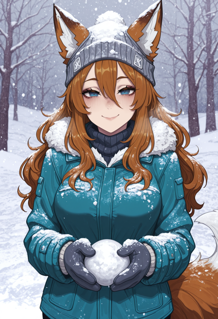 Snowing / Snow on clothes Illustrious - v1.0