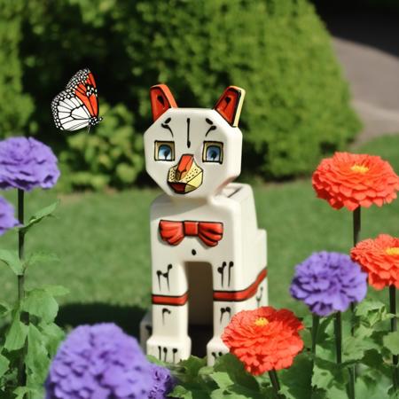 Louis Wain's Ceramic Cats V1