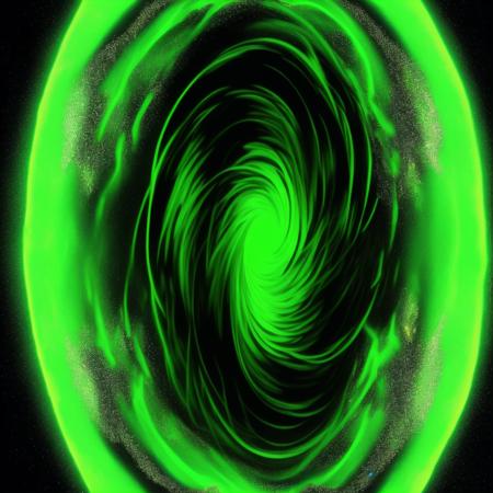 highres, high quality,absurdres, ethereal  space,  green portal,  <lora:greenportal:0.8>