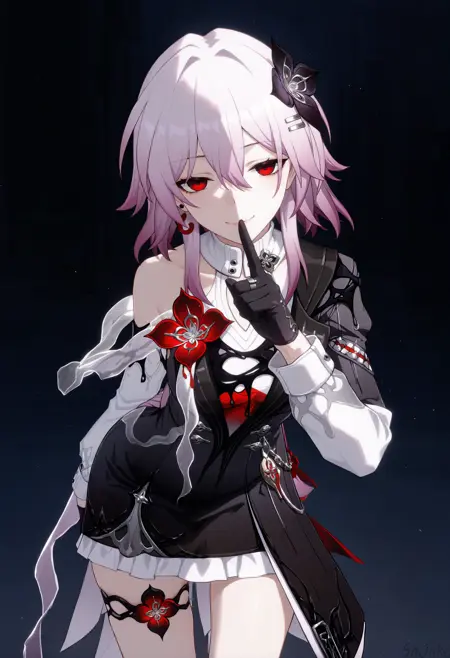 Evernight (Honkai Star Rail) WAI Illustrious Character LoRA (DoRA)