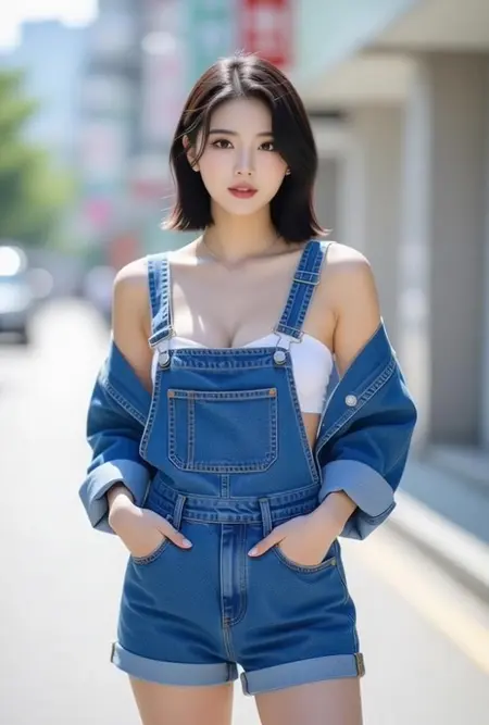 "Naughty Nipples & Smiling Woman: Solo Breast Pleasure Delight"