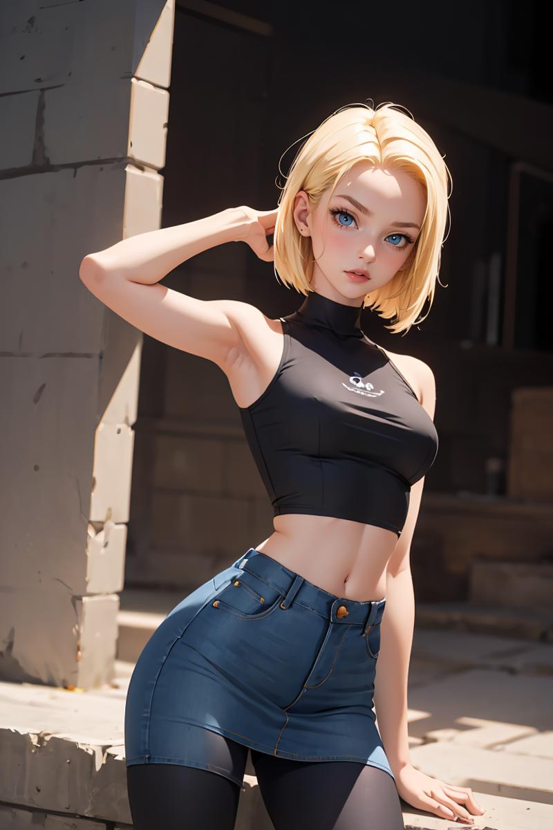 Android 18 |  Goofy Ai image by MarkWar