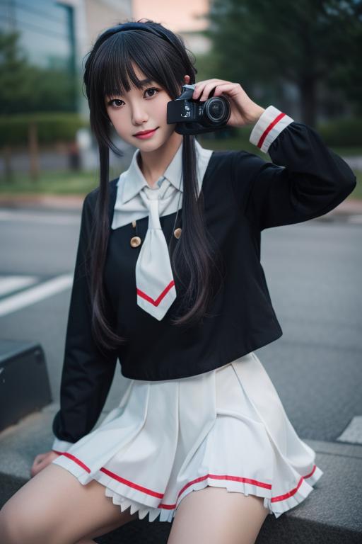 大道寺知世 daidouji tomoyo 校服（钢化膜大师版/划掉。中学） image by Thxx