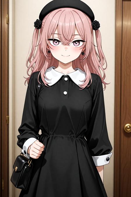 Showa Retro Black Dress - Illu v1.0