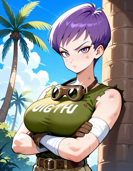 Colonel Violet バイオレット大佐 | Dragon Ball ドラゴンボール