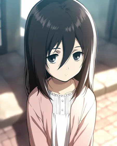 Mikasa Ackerman(child) (Attack on Titan)