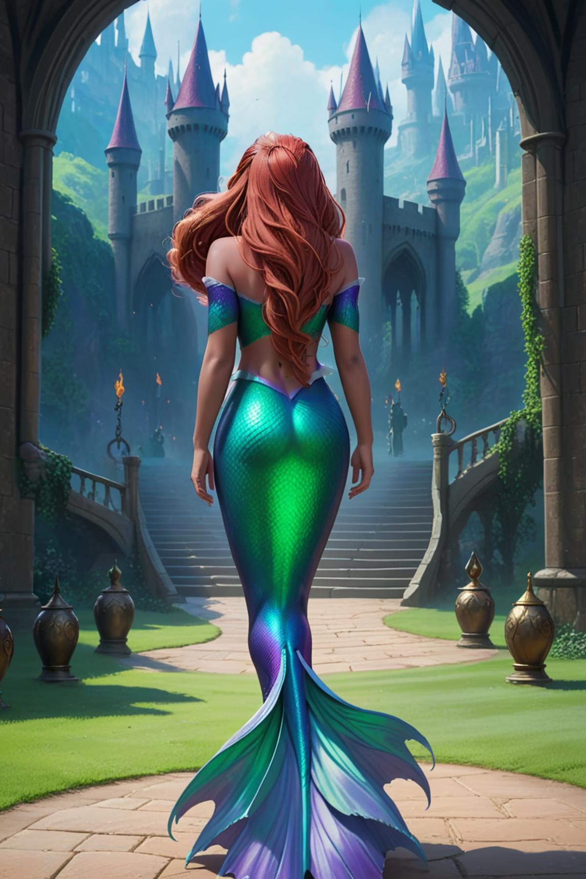 Ariel the Mermaid XL image by strategenblume