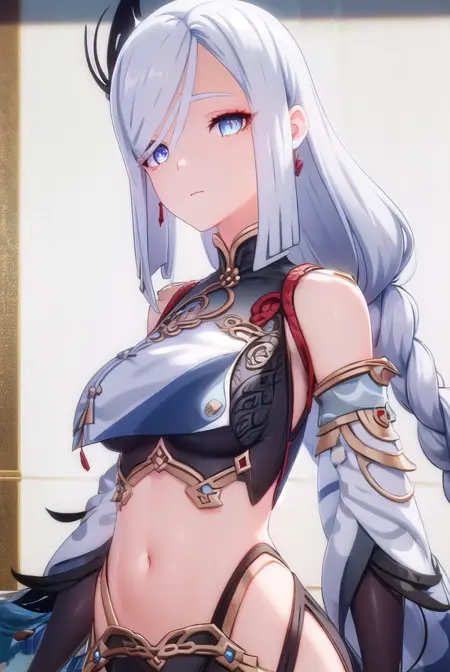 Shenhe (申鶴) (申鹤) - Genshin Impact (原神)