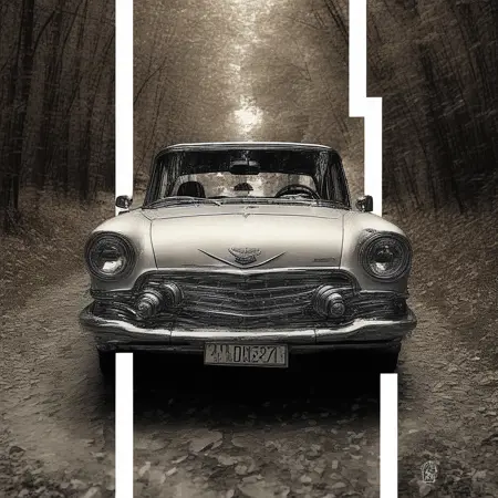 Splitdepth two-line fake depth illusion [SDXL]