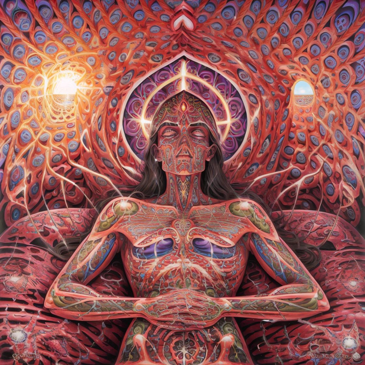 Alex Grey style art (SD 1.5) image by getphat