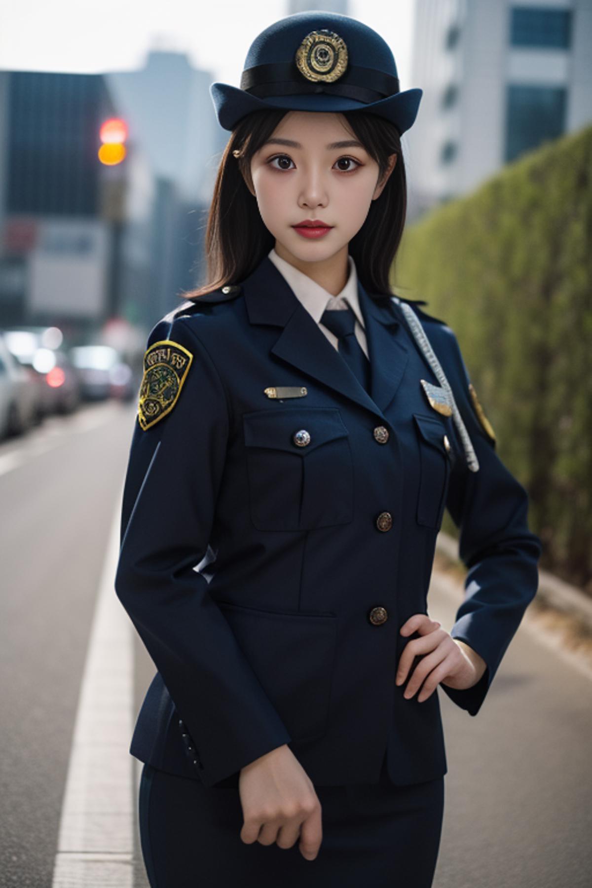 日式警服女款japanese police uniform - v1.0 | Stable Diffusion LoRA 