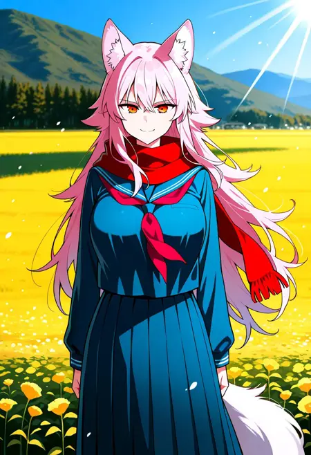 Ferryl Ookami (Murenase Seton Gakuen) / 大狼フェリル (シートン学園へようこそ）