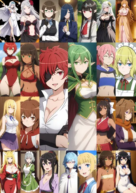 Danmachi - Girlpack LoRA