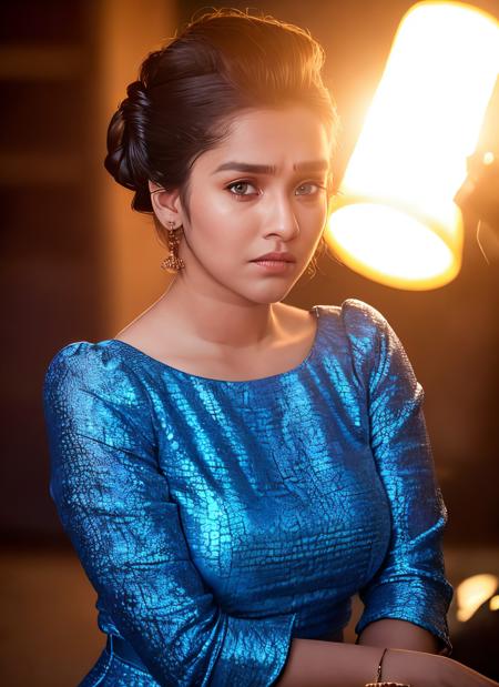 portrait of skswoman, frustrated , wearing mini dress , with red Updo , background ship epic (photo, studio lighting, hard light, sony a7, 50 mm, matte skin, pores, colors, hyperdetailed, hyperrealistic), <lyco:Anikha Surendran:1.1>