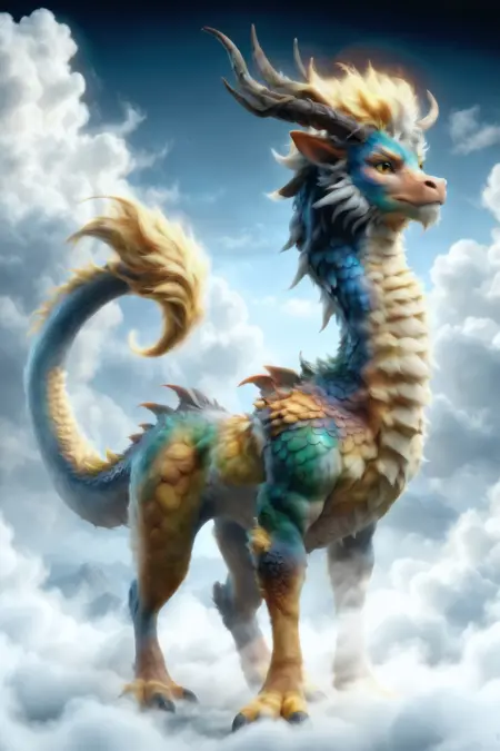 PAseer-SDXL-<Legend of the Beasts in ShanHai>-QiLin