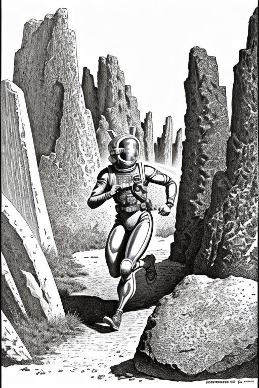 Hannes Bok - Golden Age Pulp Sci-Fi Style image by thriggle