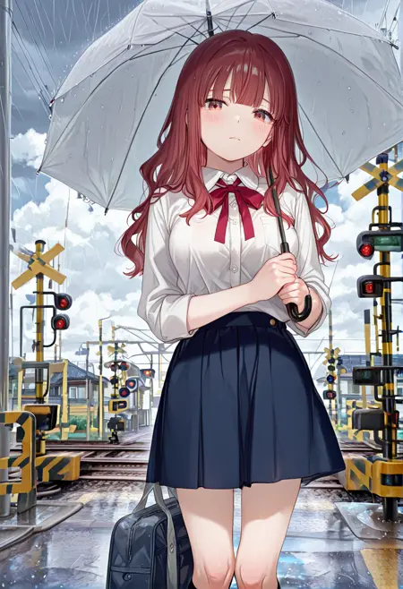 Railroad Crossing (踏切)|IL・Animagine