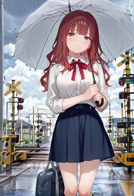 Railroad Crossing （踏切）｜IL・Animagine IL