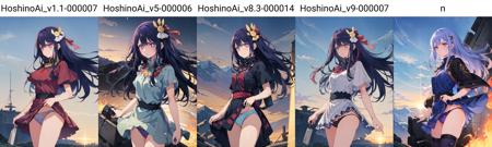 anime film, animated film poster, animated movie poster,
sunshinne on face, shiny face,
1girl, landscape, panorama, overlook,(high contrast:0.8),(distant view),blurry foreground,wind,
Hoshino Ai, long hair, purple hair, streaked hair ,purple eyes, star-shaped pupils, hair ornament,annoyed,argyle dress,
, hand in panties,
, vanishing point, cowboy shot, 
masterpiece,highres,extremely detailed CG unity 8k wallpaper, best quality, ultra-detailed,
 <lora:animeScreenshotLikeStyleMixLora_v10:1:BACKGROUND>  <lora:HoshinoAi_v1.1-000007:1:CHARACTER>