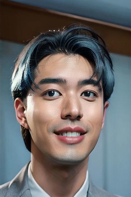 ((((1boy , full shot, light blue  color :1.5)))),(8k, RAW photo, best quality, masterpiece:1.2), (realistic, photo-realistic:1.4), (extremely detailed CG unity 8k wallpaper) , ((  smile close up shot portrait of a charming Horsen posing for shang yoon magazine in light blue, in the style of deconstructed tailoring, close up, rounded, precisionist, limited color range, duckcore, celestial :1.4)),((super biggest muscle chest )), ((muscular arms and a broad chest, strong, athletic, muscle:1.3 )), hyper detailed, soft lighting, strong backlight, beautiful lighting , hyperreal, front shot, ((random photorealistic full pose :1.3)),(day scene:1.2) 4k, cinematic, widescreen, zoom out, intricate detail, finely detailed, hyper detailed, insane details, centered, epic composition, smooth, extreamly realistic, cenematic, attractive beautiful, hyper realistic, photographed by Canon EOS 6D Mark II RF