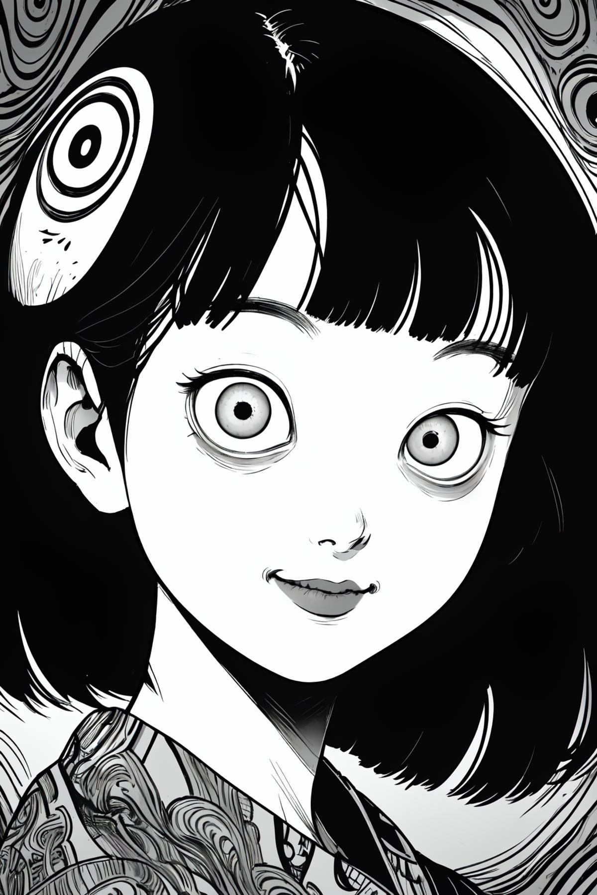 Junji Ito Style {SDXL Now Supported} image by Mayheim