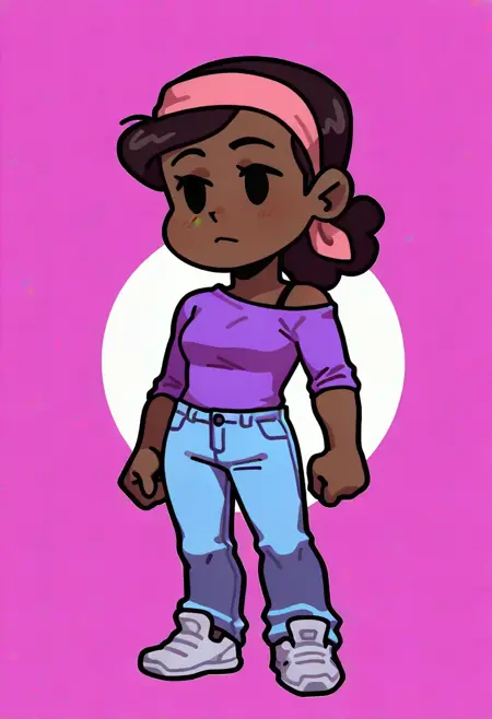 Momi (Friday Night Funkin/FNF The Panzu Collection)