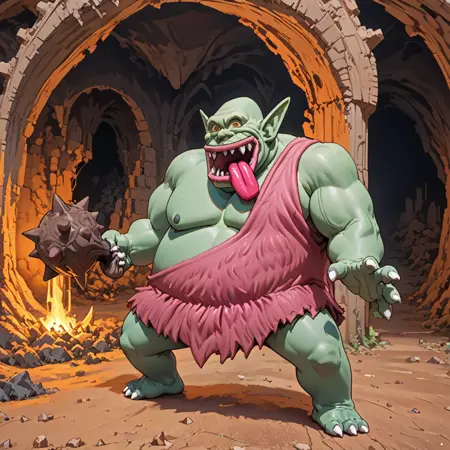 [PonyXL] Troll - Dragon Quest