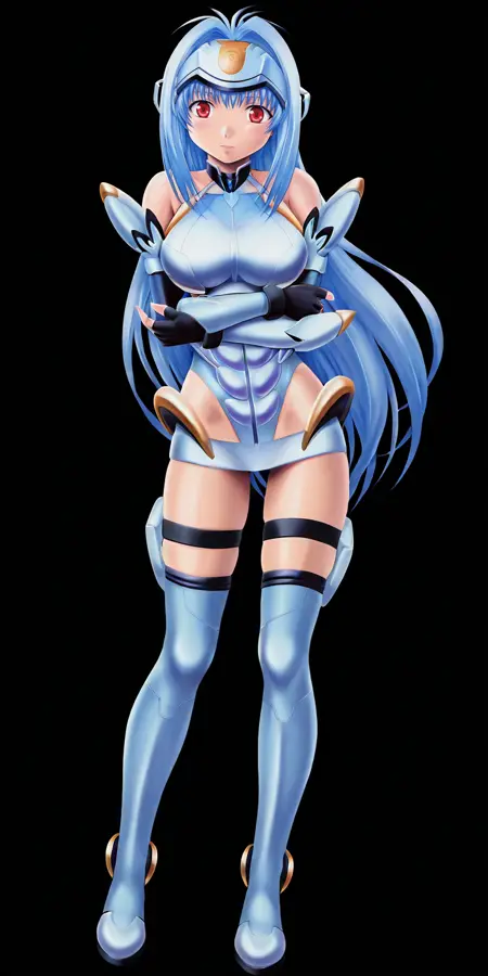 KOS-MOS Xenosaga (Crimson Style)