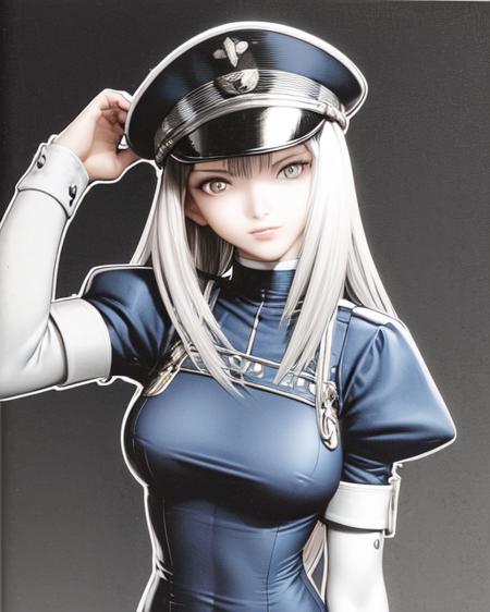 <lora:Claymore-r8:1>
1girl, military uniform, puffy sleeves