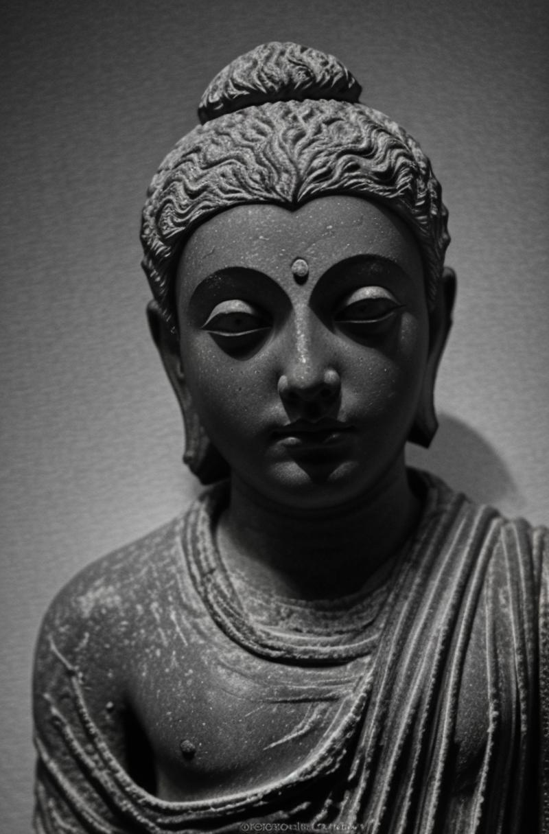 Gandhara Buddha statue 犍陀罗佛像 image by leeyishan2