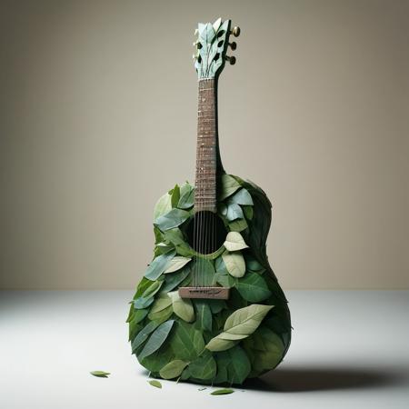 made out of leaves