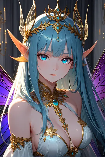 Fairy Queen Style - Detailed Fairy outfit clothing | IllustriousXL & NoobAI