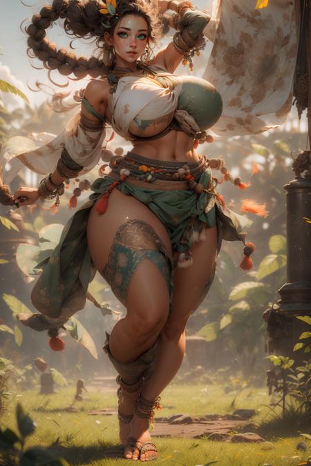 Wind Style Female Monk💨🍃🌬️ v1.0