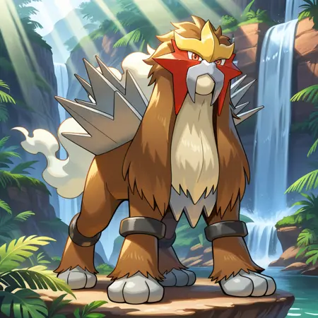 Entei - Illustrious