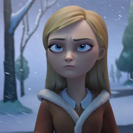 Gerda [ The Snow Queen 2 ] by Leaf