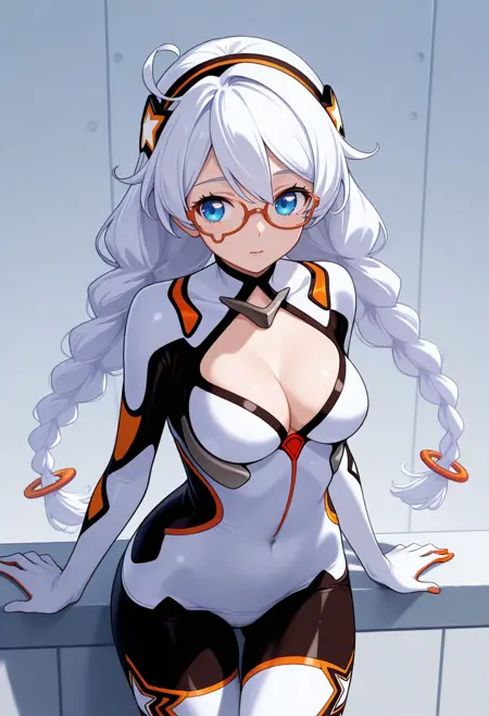 Teardrop-framed Glasses [Illustrious]