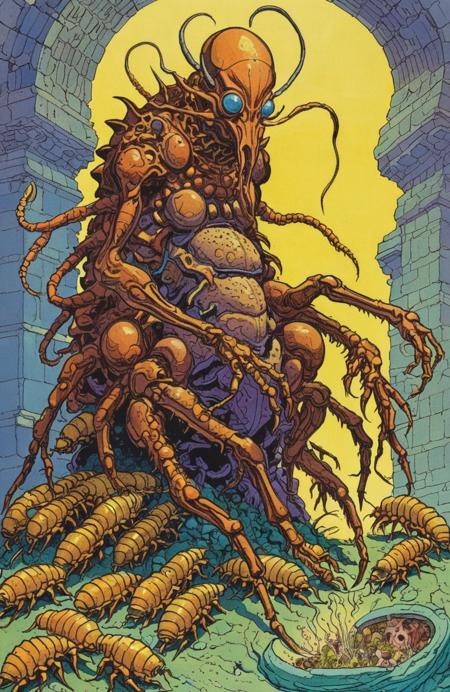 art_by_moebius__vintage_illustration__insectoid_alien_queen_grotesquely_regurgitating_partially_digested_organisms_to_a_mass_of_larvae__intricate_hive_structure__disturbingly_detailed___3289083714.png