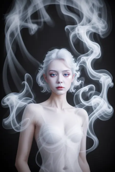 smoke girl