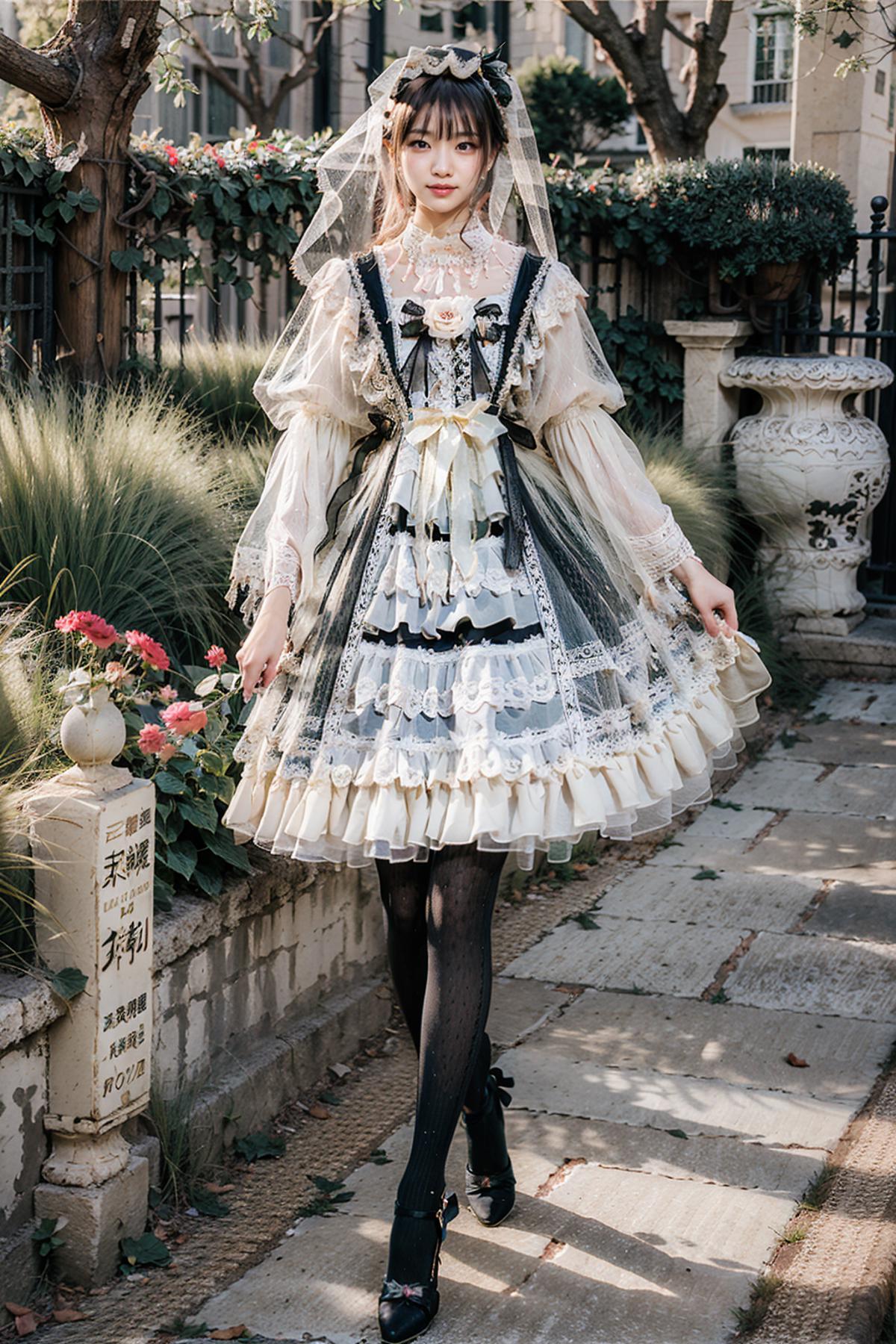 [Realistic] Modern Victorian fashion dress | 洛丽塔裙子 | ロリータ ドレス Vol.1 image by feetie