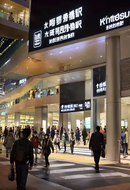 近鉄阿倍野橋駅 KINTETSU OSAKA-ABENOBASHI STATION SDXL