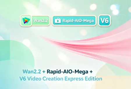 Wan2.2 + Rapid-AIO-Mega + V6 Video Creation Express Edition
