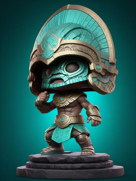 BJ_sanxingdui, solo, 1boy, standing, full_body, male_focus, gradient, gradient_background, helmet, clenched_hand, aqua_background,
photo,8k,intricate,highly detailed,majestic,digital photography,broken glass,hdr,realistic,high definition,
<lora:Sanxingdui_SDXL:0.7>,