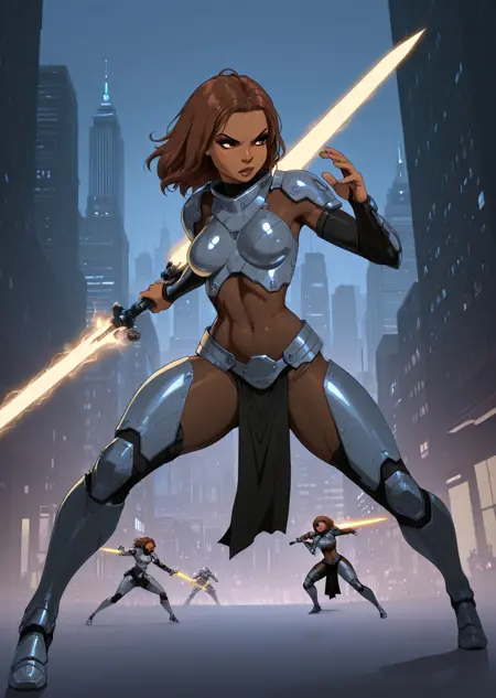 Armored Knight Angelina