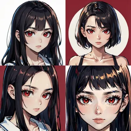 Split Cut Eyebrow Lora