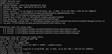 ComfyUI (Windows Portable) v0.3.49