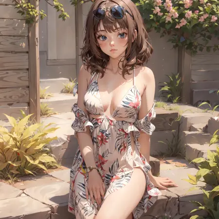 Summer Flower Dress
